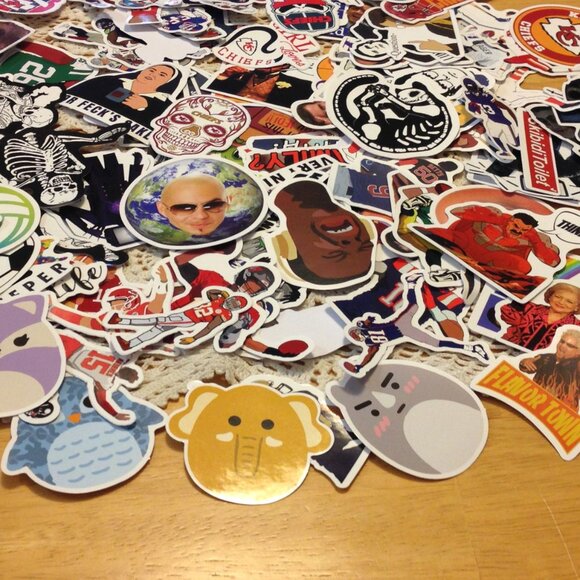 Craft stickers, 200+,  for resell or for crafting - Picture 4 of 5